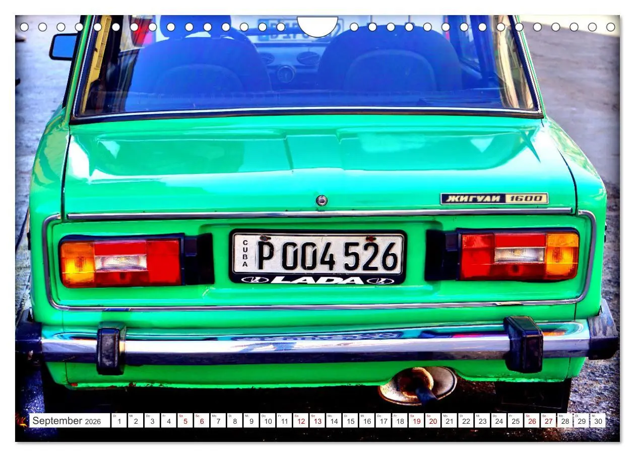 Bild: 9783457339336 | Shiguli - Der Auto-Star der UdSSR (Wandkalender 2026 DIN A4 quer),...