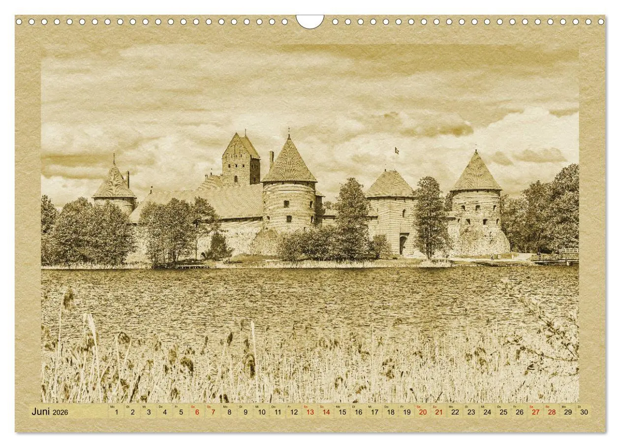 Bild: 9783457889336 | Das Baltikum - Ein Kalender im Zeitungsstil (Wandkalender 2026 DIN...