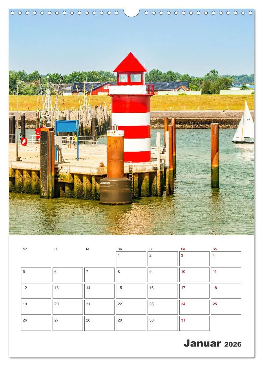 Bild: 9783516359336 | Insel Föhr - Urlaubsplaner (Wandkalender 2026 DIN A3 hoch),...
