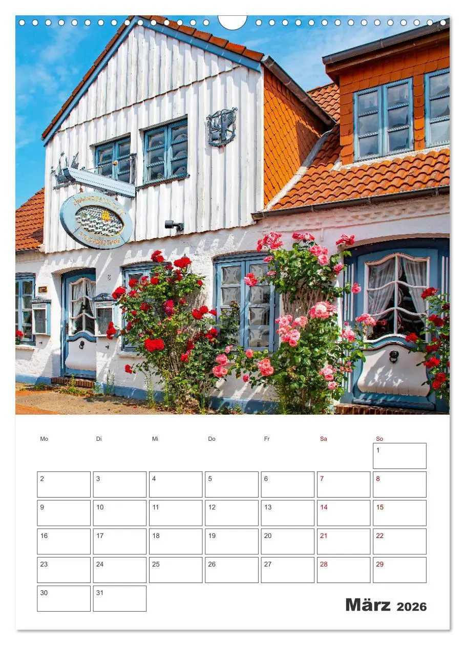 Bild: 9783516359336 | Insel Föhr - Urlaubsplaner (Wandkalender 2026 DIN A3 hoch),...