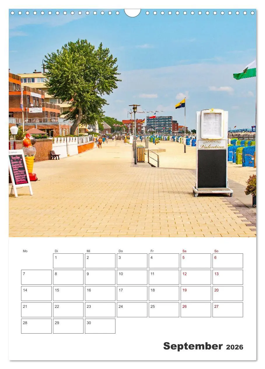 Bild: 9783516359336 | Insel Föhr - Urlaubsplaner (Wandkalender 2026 DIN A3 hoch),...