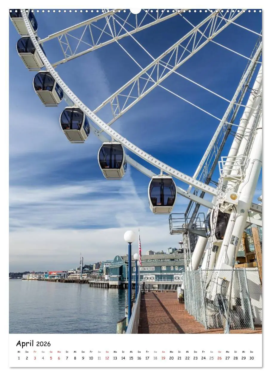 Bild: 9783516429336 | Seattle - Moderne Stadt des Nordwestens (Wandkalender 2026 DIN A2...
