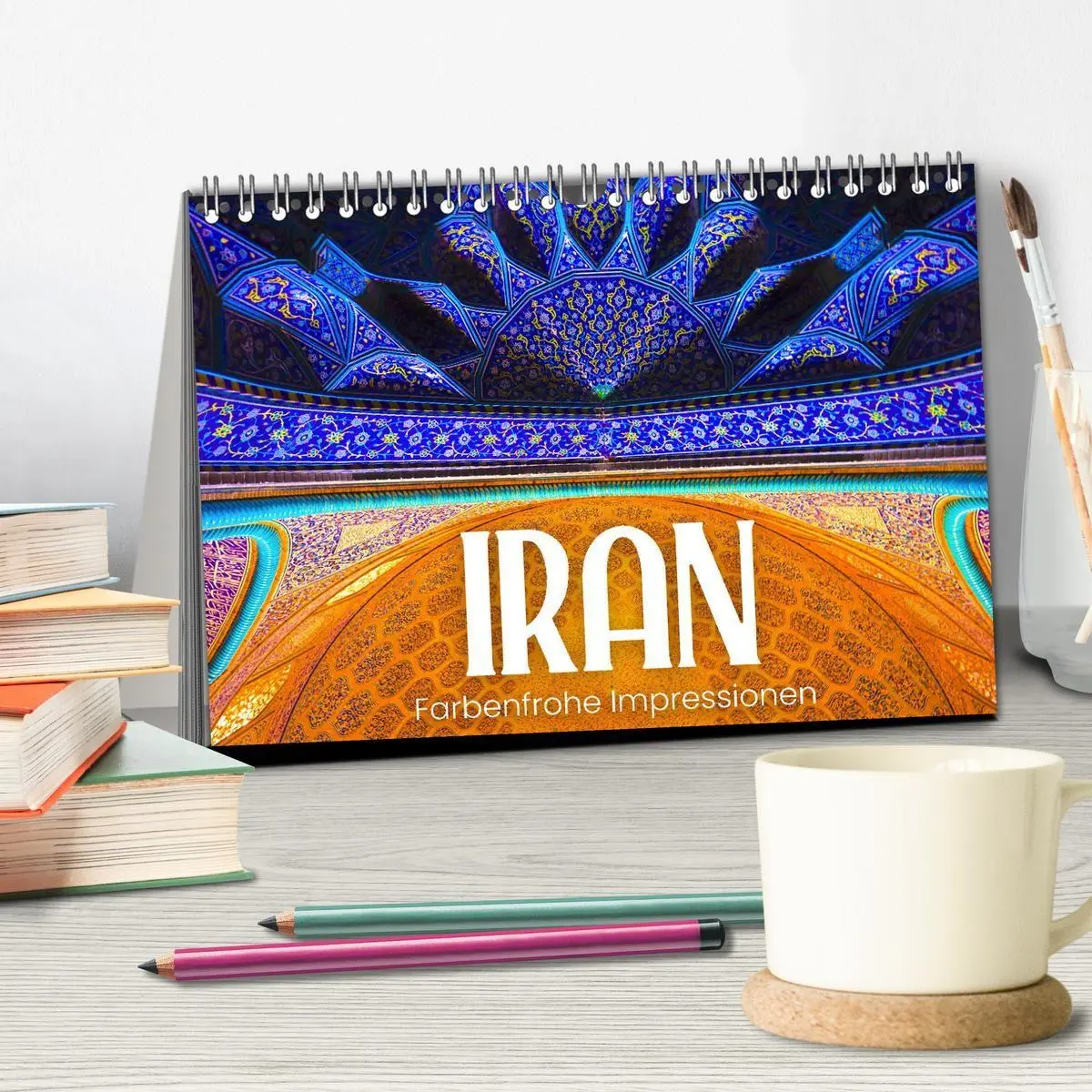 Bild: 9783569379336 | Iran - Farbenfrohe Impressionen (Tischkalender 2027 DIN A5 quer),...