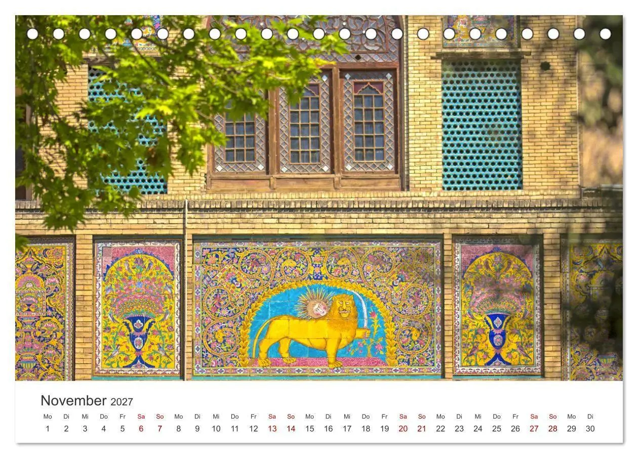 Bild: 9783569379336 | Iran - Farbenfrohe Impressionen (Tischkalender 2027 DIN A5 quer),...
