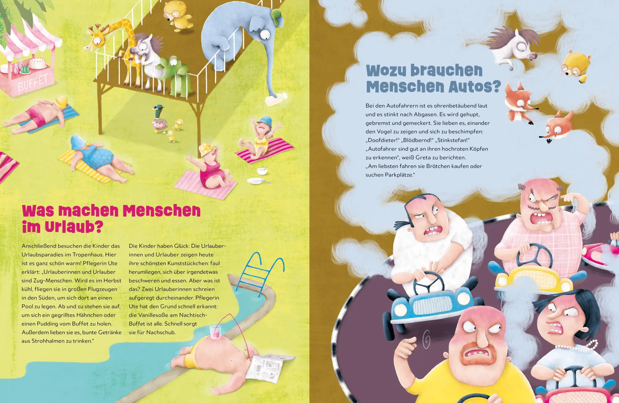 Bild: 9783982349336 | Von Krawattenmännchen, Vielfraßen und Faulpelzinnen | Ein Tag im Zoo