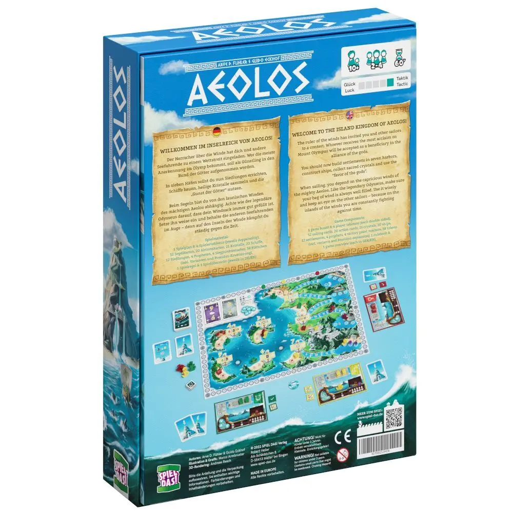 Bild: 4270002129436 | AEOLOS | Arve D. Fühler (u. a.) | Spiel | In Spielebox | 1963-1433