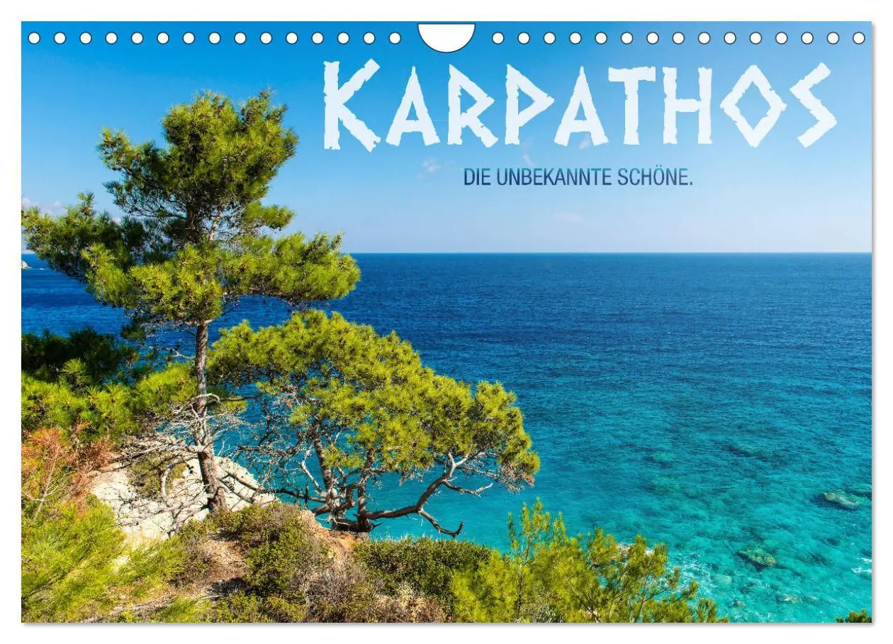 Cover: 9783457949436 | Karpathos - die unbekannte Schöne (Wandkalender 2026 DIN A4 quer),...