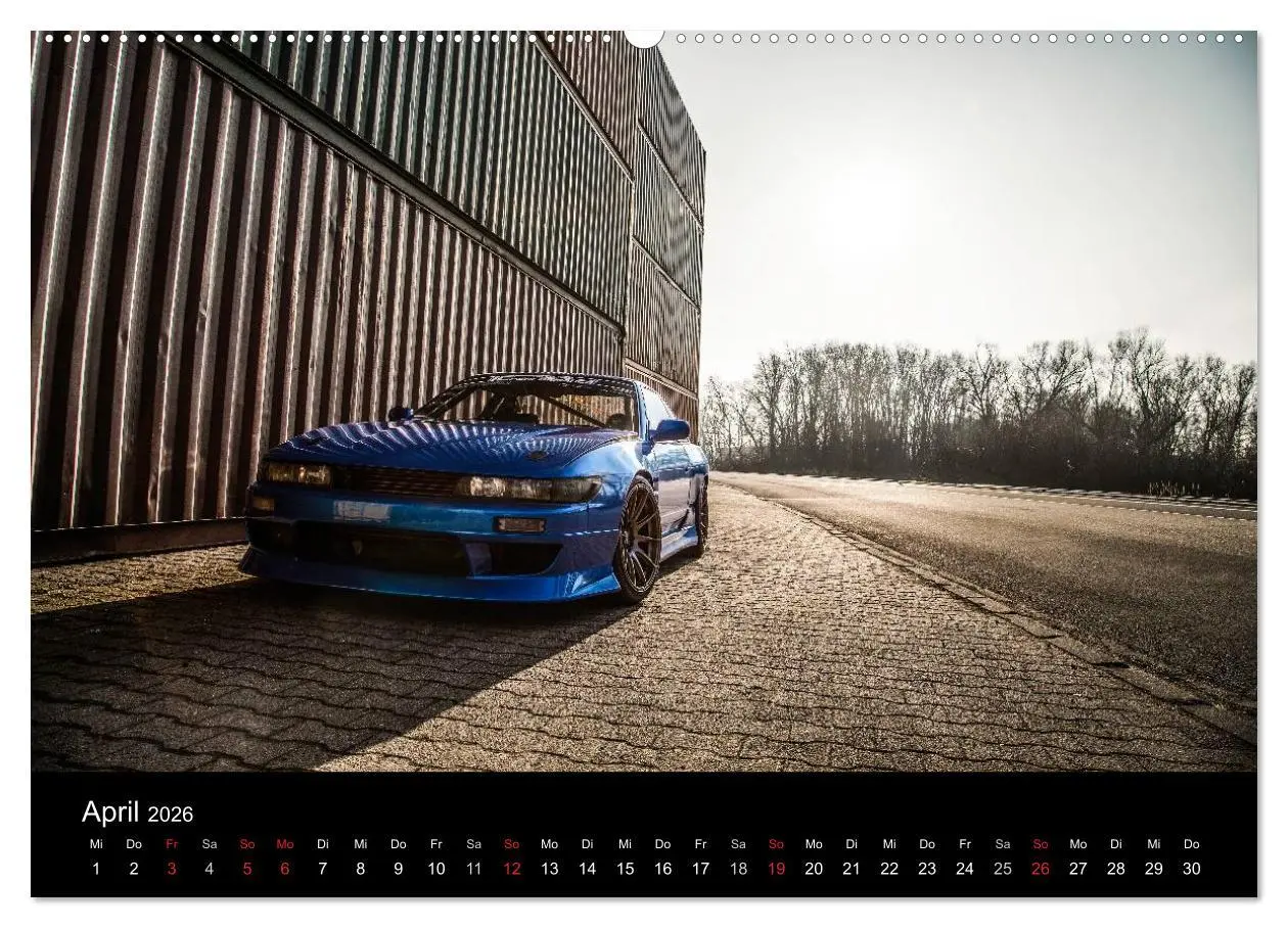 Bild: 9783516109436 | Nissan Silvia PS13 (hochwertiger Premium Wandkalender 2026 DIN A2...