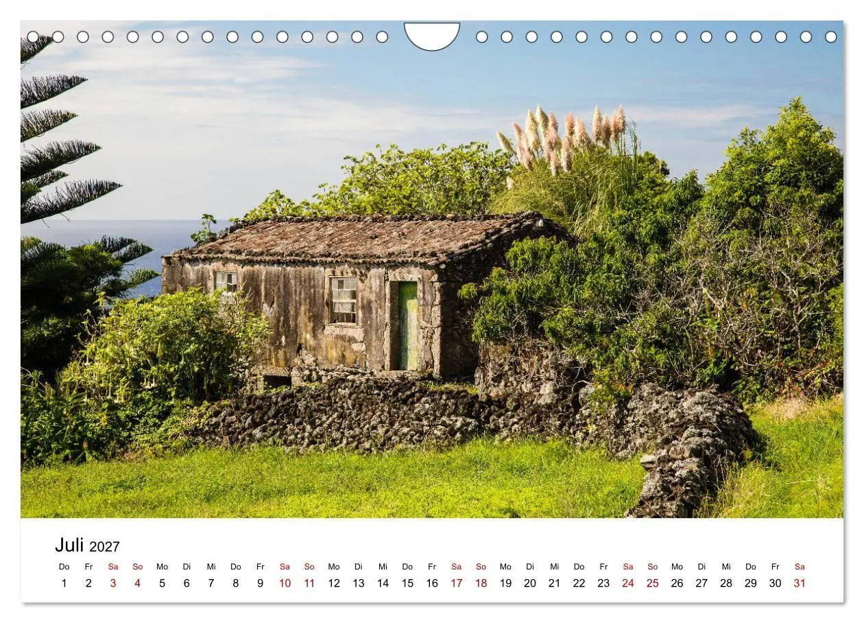 Bild: 9783569679436 | Azoren - Inseln im Atlantik (Wandkalender 2027 DIN A4 quer),...