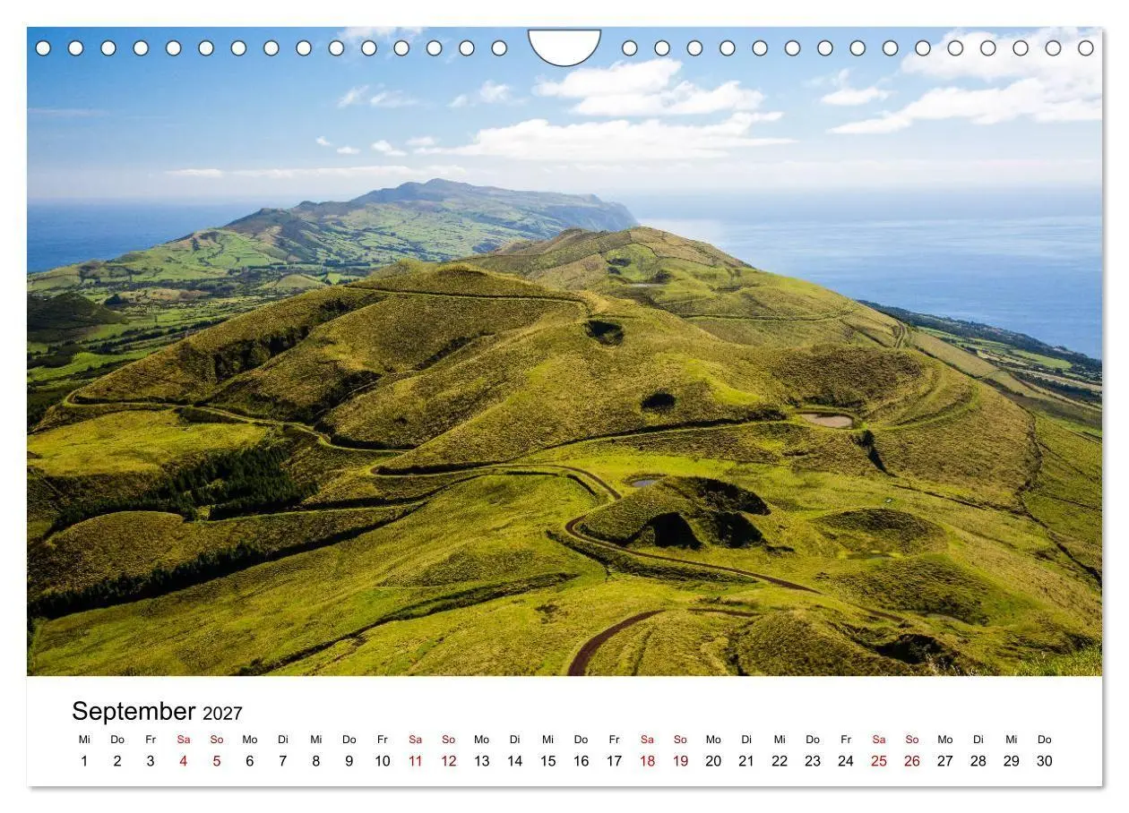 Bild: 9783569679436 | Azoren - Inseln im Atlantik (Wandkalender 2027 DIN A4 quer),...