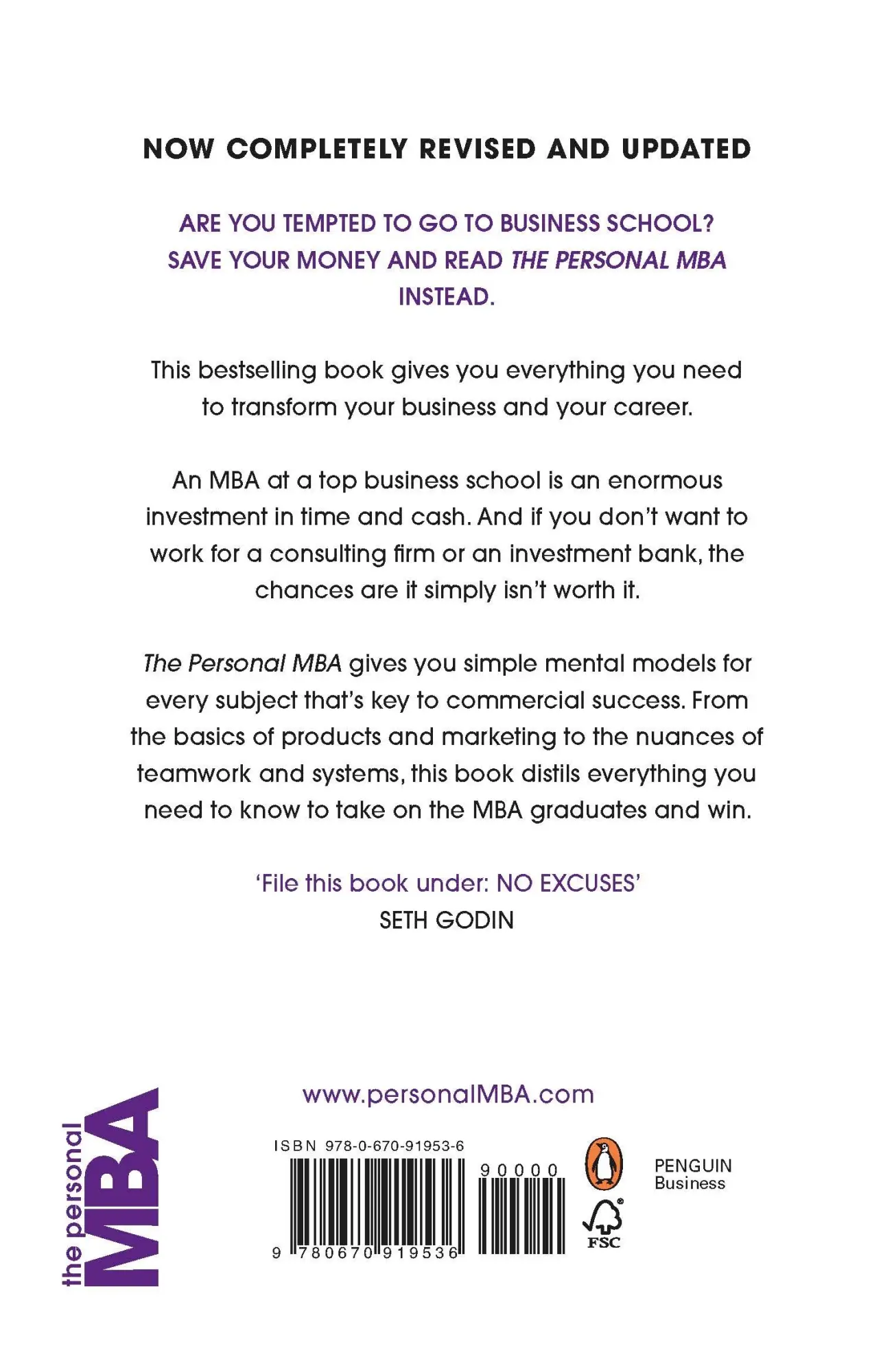 Rückseite: 9780670919536 | The Personal MBA | A World-Class Business Education in a Single Volume