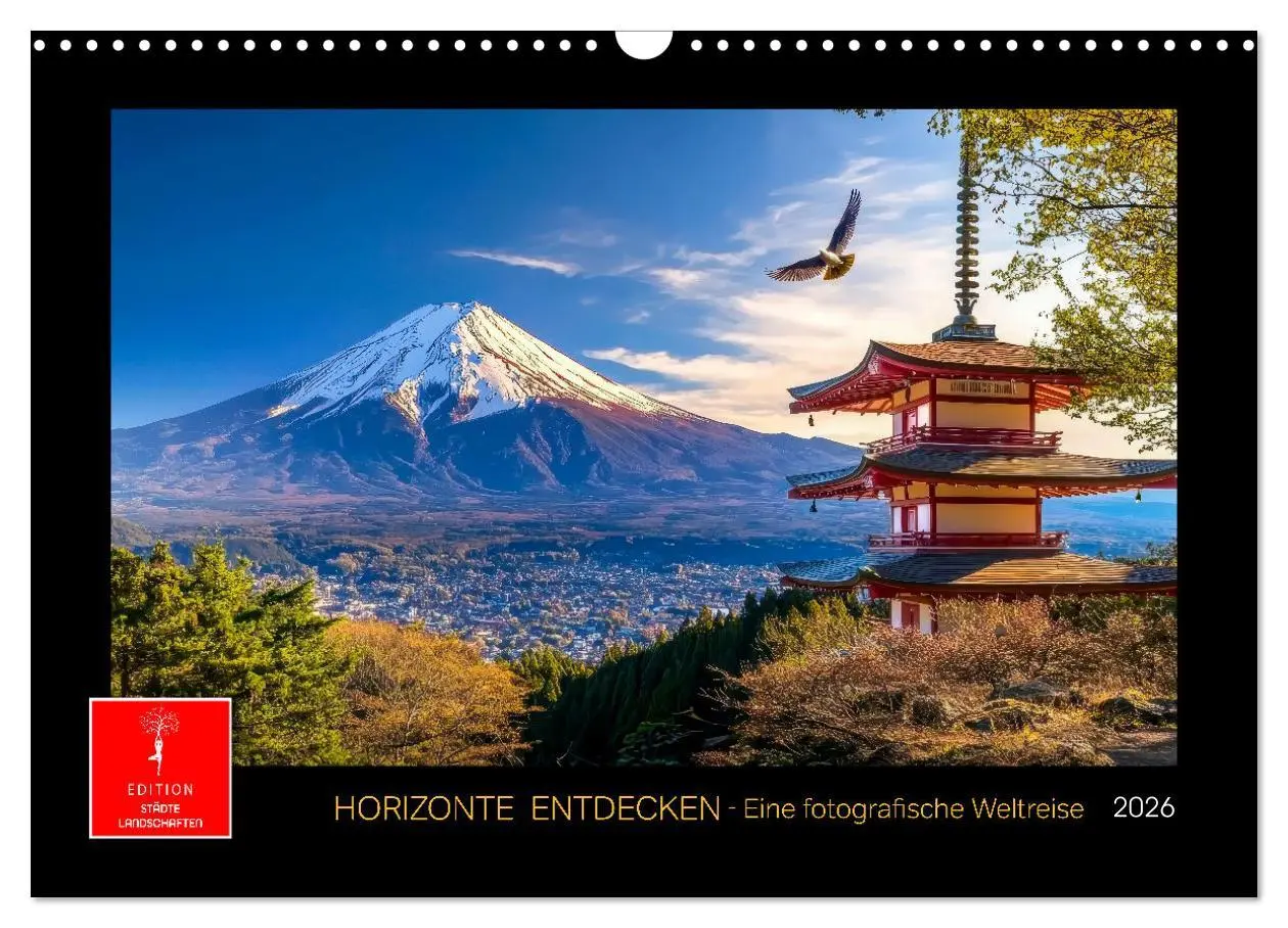 Cover: 9783457249536 | Horizonte entdecken - eine fotografische Weltreise (Wandkalender...