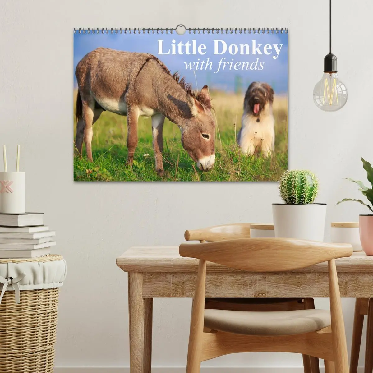 Bild: 9783516579536 | Little Donkey with Friends (Wall Calendar 2026 DIN A3 landscape),...
