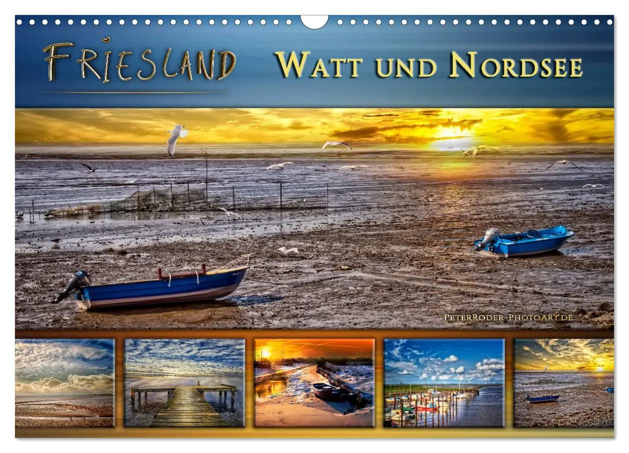 Cover: 9783516189636 | Friesland - Watt und Nordsee (Wandkalender 2026 DIN A3 quer),...