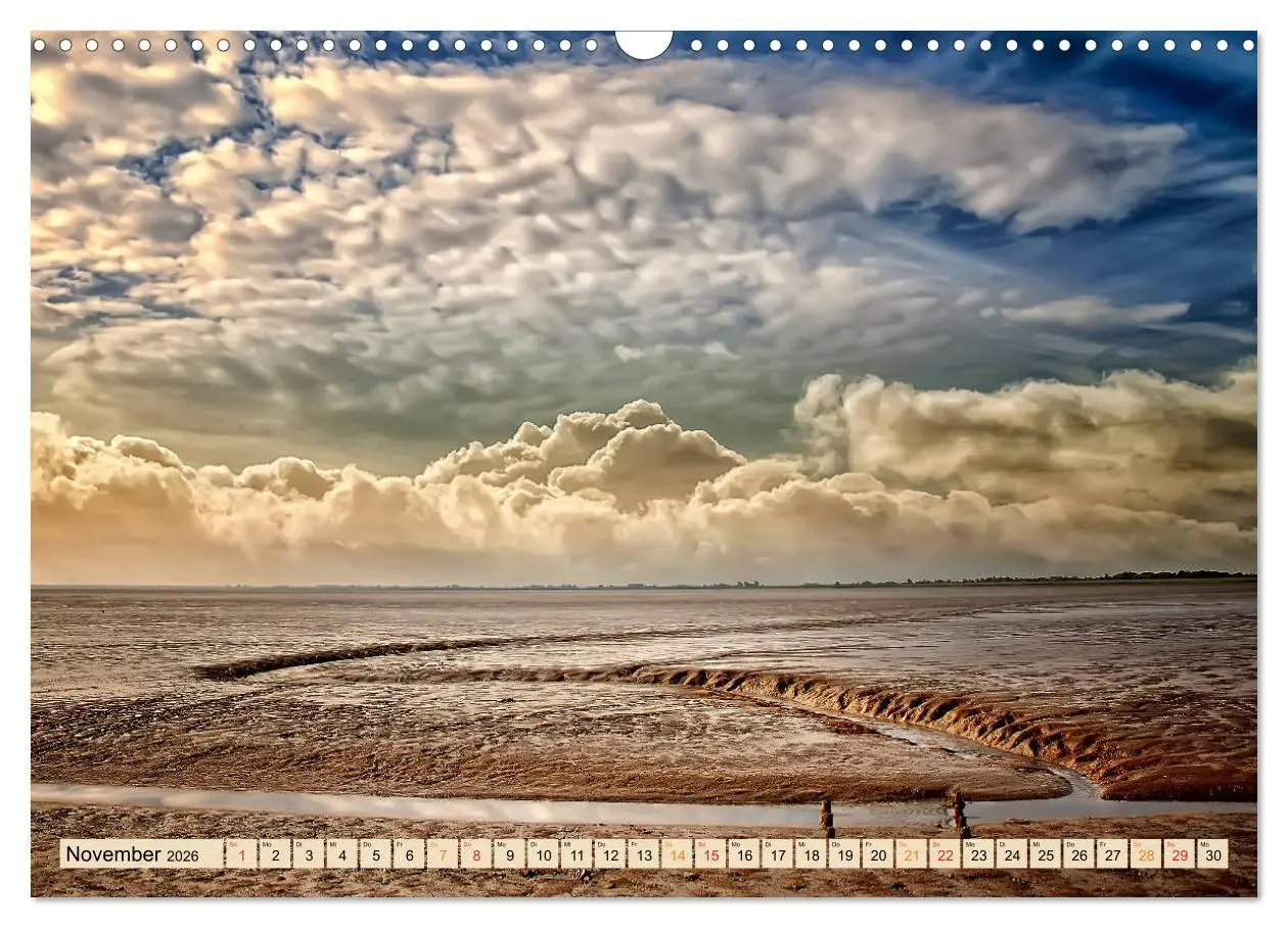 Bild: 9783516189636 | Friesland - Watt und Nordsee (Wandkalender 2026 DIN A3 quer),...