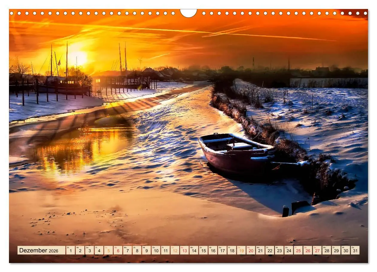 Bild: 9783516189636 | Friesland - Watt und Nordsee (Wandkalender 2026 DIN A3 quer),...