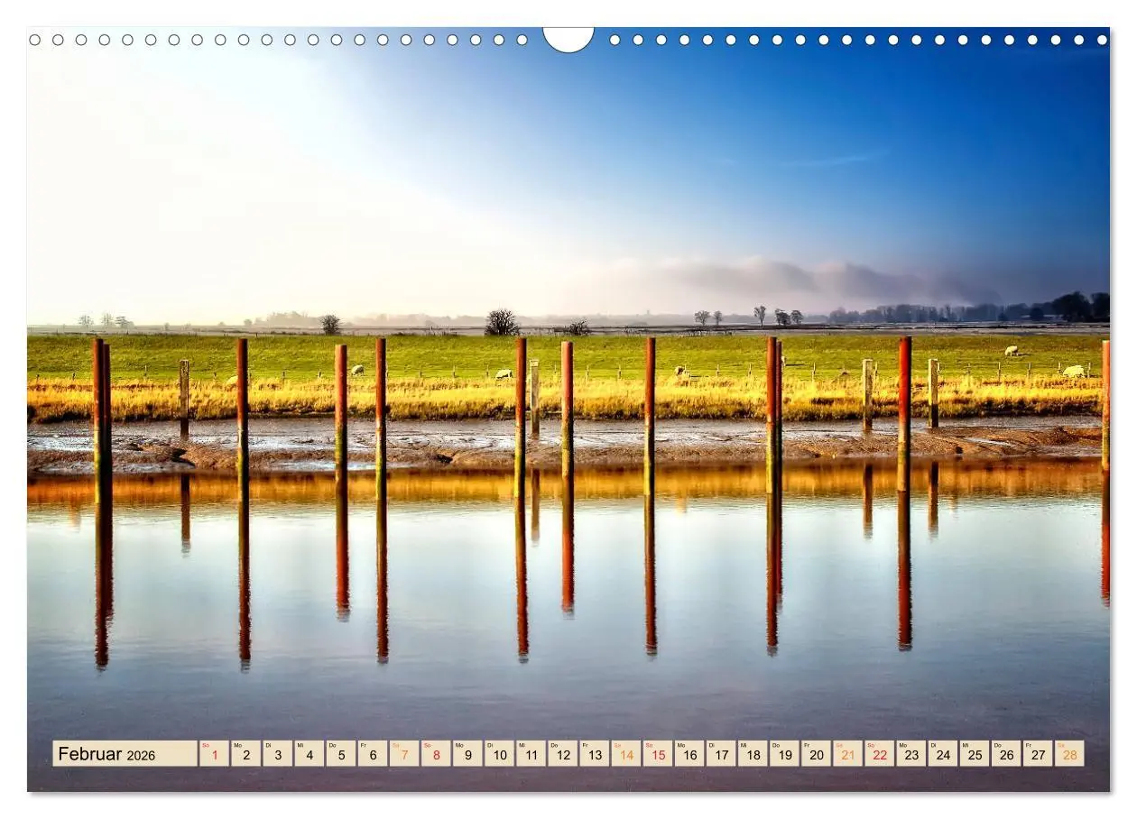 Bild: 9783516189636 | Friesland - Watt und Nordsee (Wandkalender 2026 DIN A3 quer),...