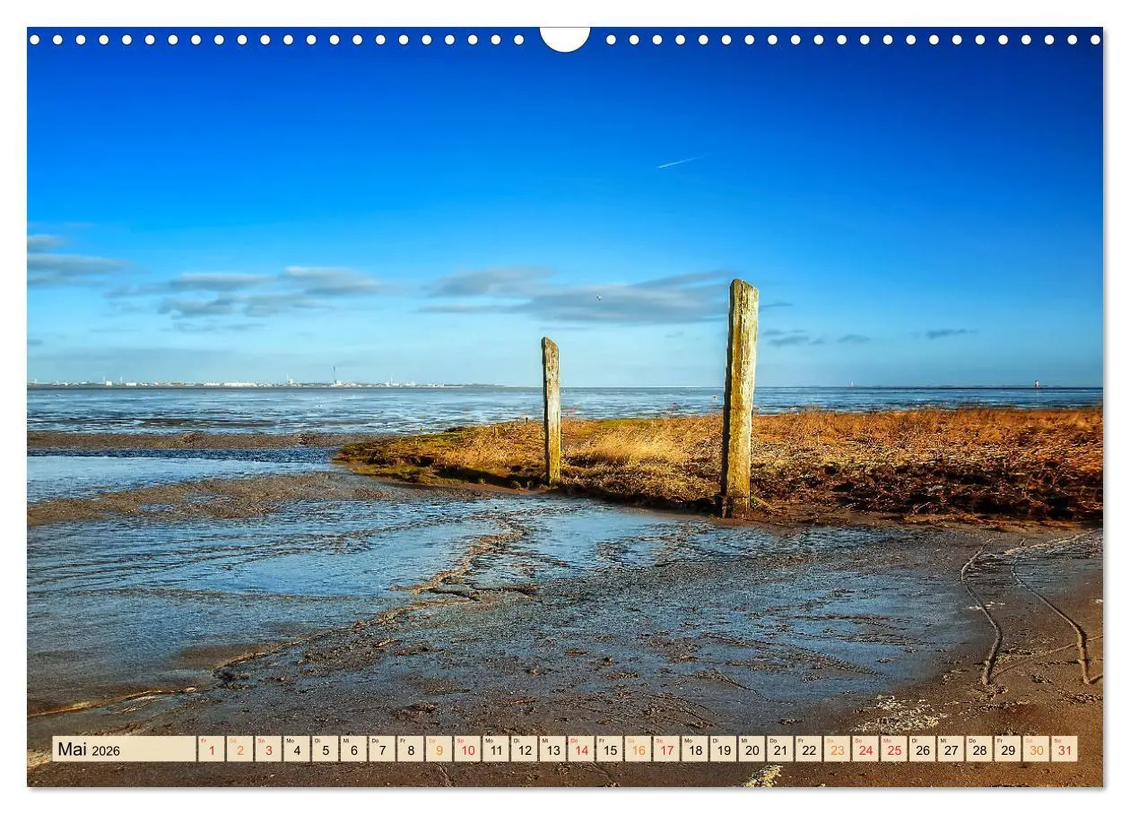Bild: 9783516189636 | Friesland - Watt und Nordsee (Wandkalender 2026 DIN A3 quer),...