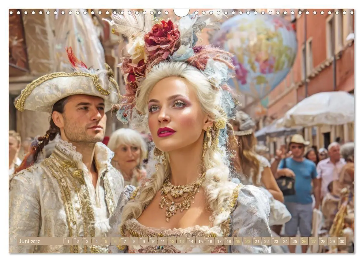 Bild: 9783569729636 | Venedig in bunten Werken - Fiktive Kunstschöpfungen (Wandkalender...