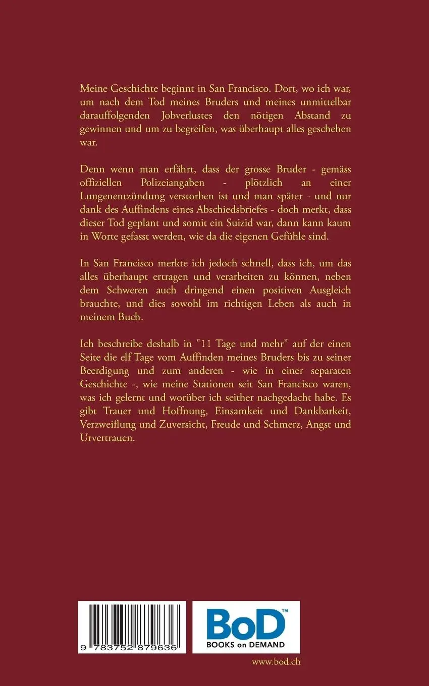 Rückseite: 9783752879636 | 11 Tage &amp; mehr | Sandra Sandra Finny | Taschenbuch | 176 S. | Deutsch