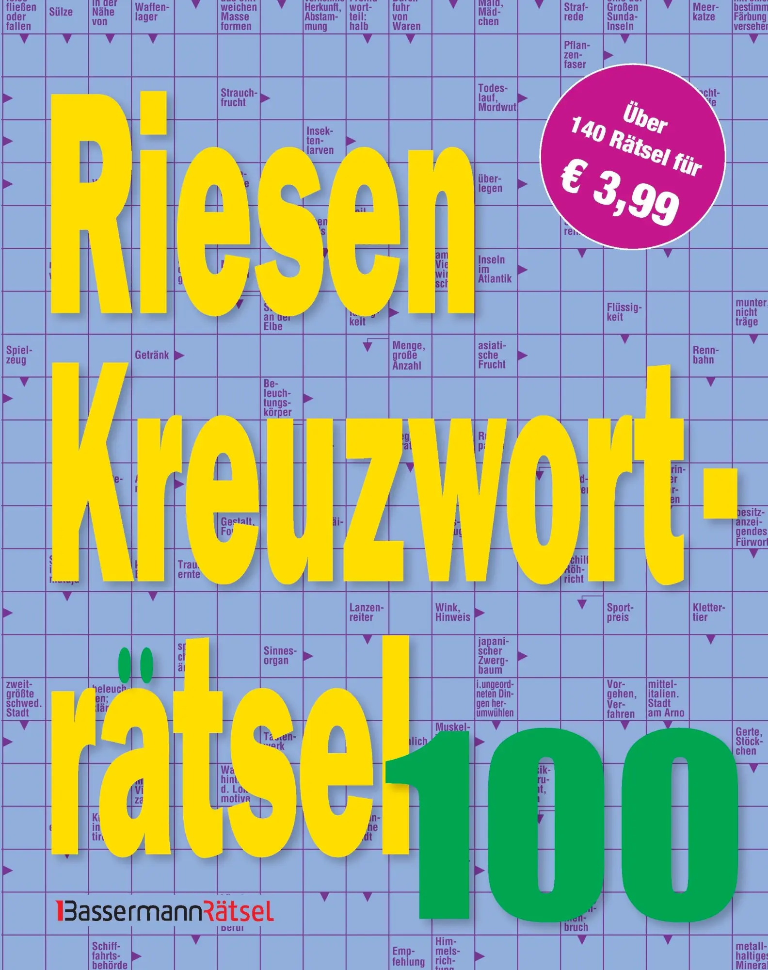 Krüger, Eberhard: Riesen-Kreuzworträtsel 100 (5 Exemplare à 3,99 EUR)