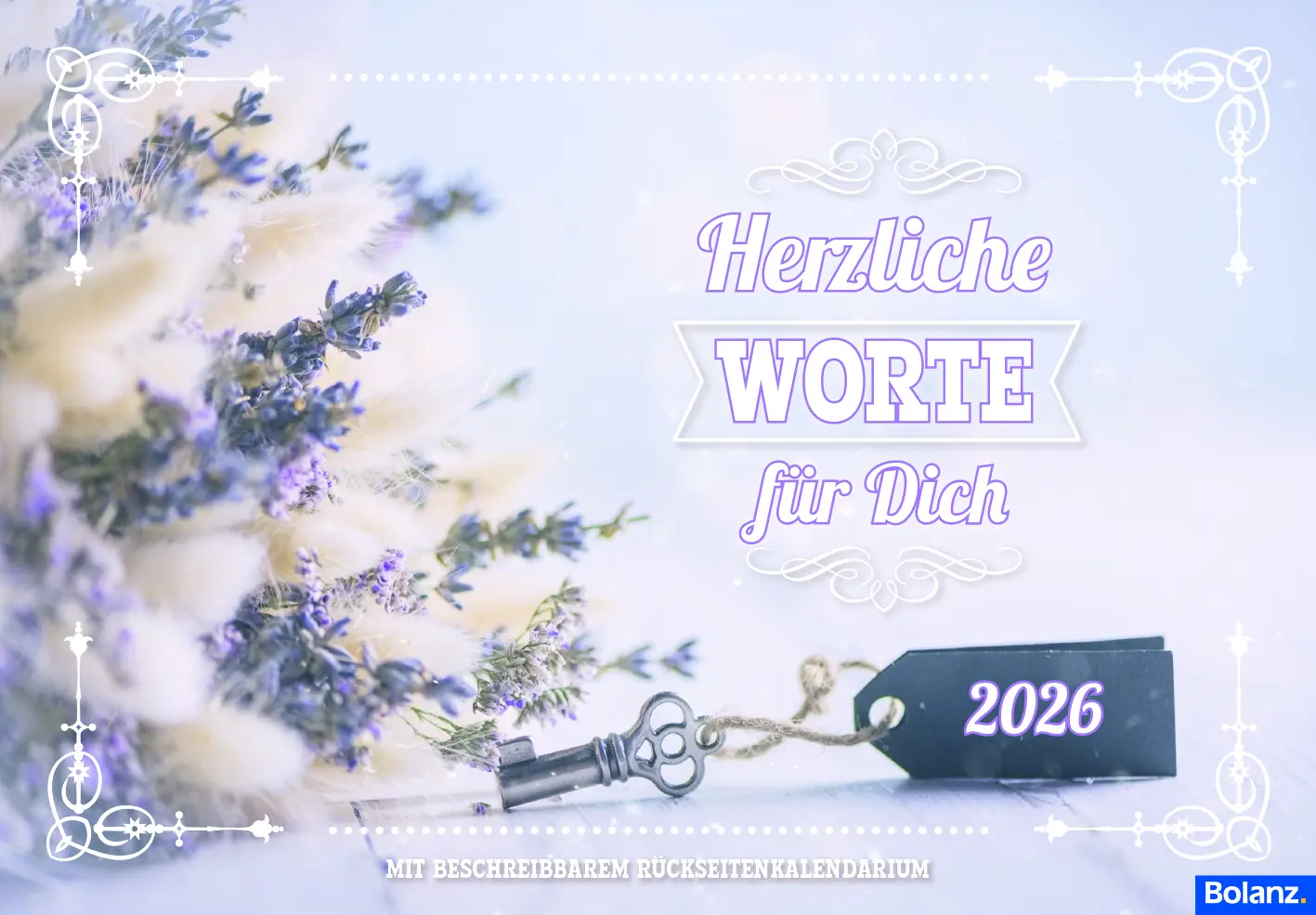 Cover: 9783866039636 | Herzliche Worte für Dich 2026 | Postkartenkalender | Sonstiges | 2026