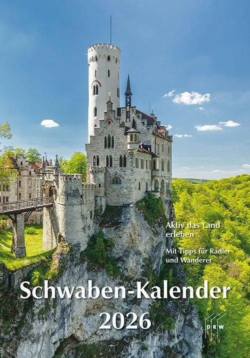 Cover: 9783871819636 | Schwaben-Kalender 2026 | Aktiv das Land erleben | DRW-Verlag | 13 S.