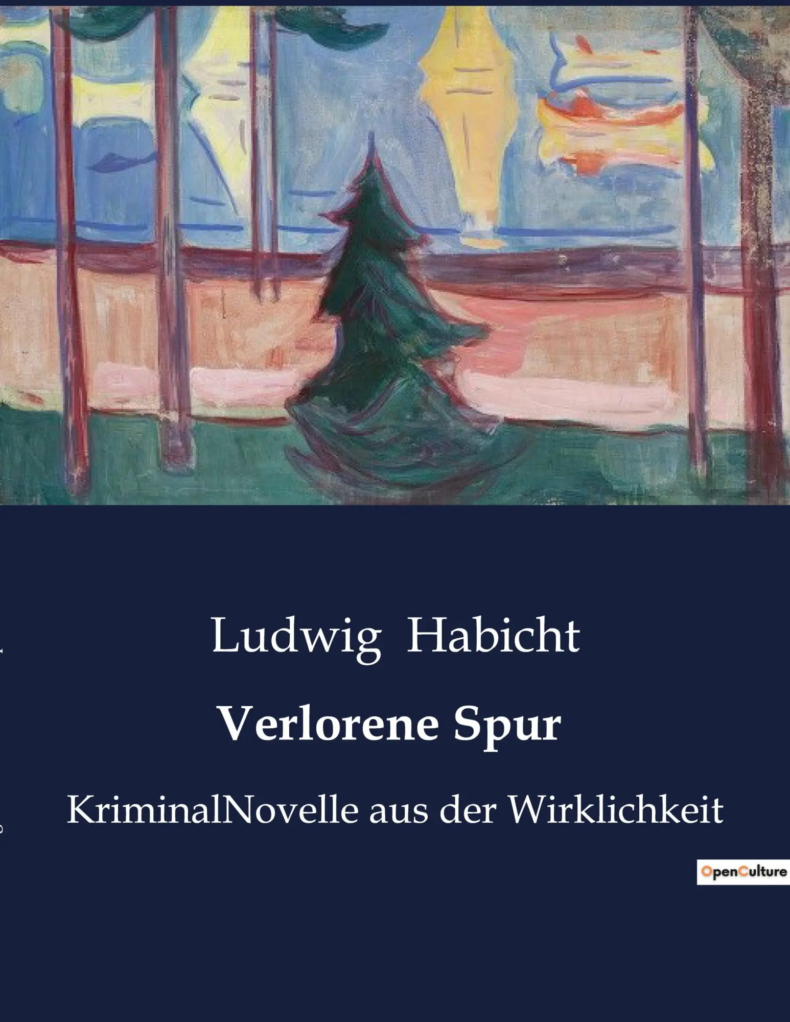 Cover: 9791041909636 | Verlorene Spur | KriminalNovelle aus der Wirklichkeit | Ludwig Habicht