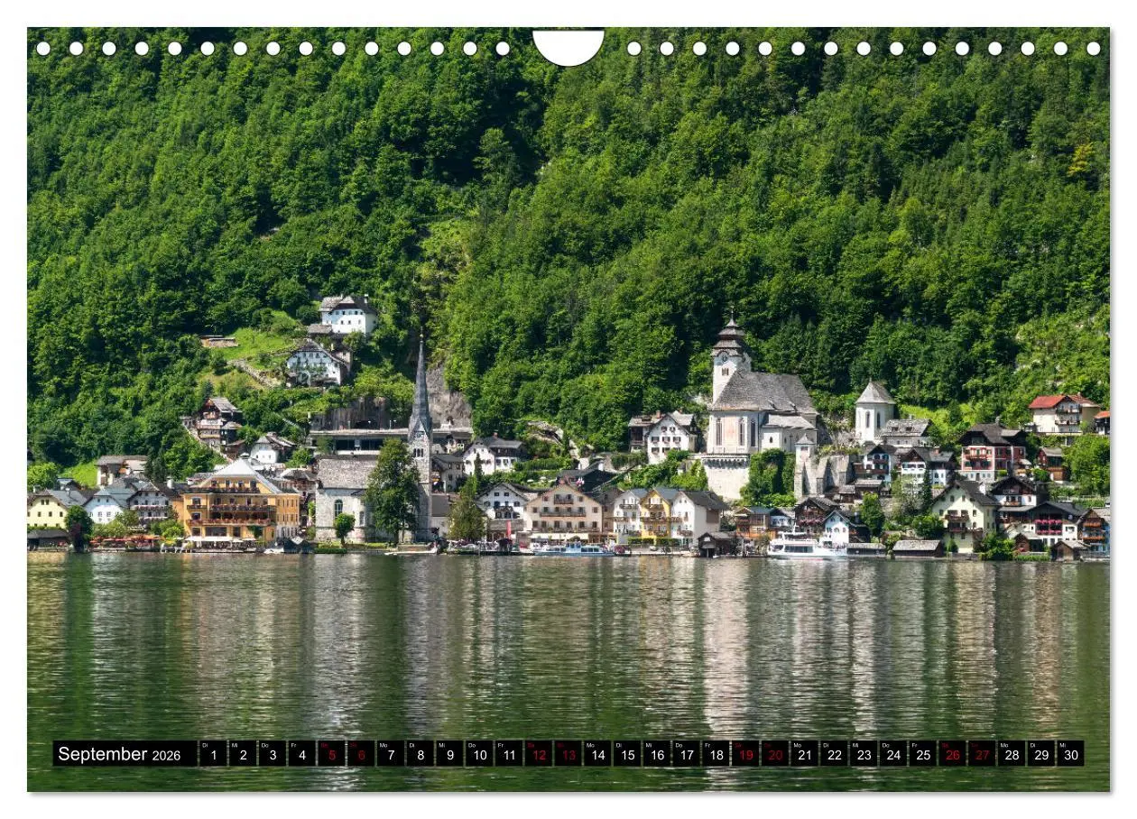 Bild: 9783457849736 | Welterberegion Hallstatt Dachstein (Wandkalender 2026 DIN A4 quer),...