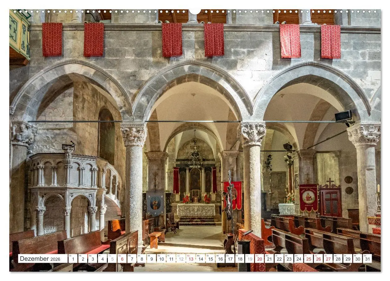 Bild: 9783457389836 | Kroatien - Korcula (hochwertiger Premium Wandkalender 2026 DIN A2...