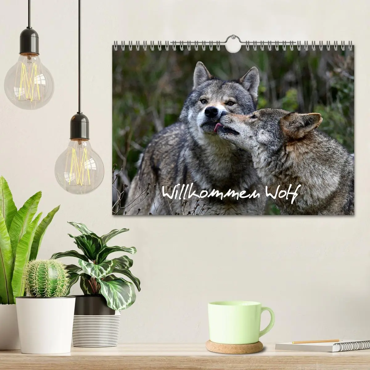 Bild: 9783457769836 | Willkommen Wolf (Wandkalender 2026 DIN A4 quer), CALVENDO...
