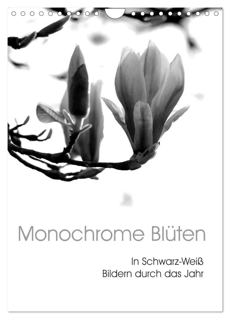 Cover: 9783569949836 | Monochrome Blüten - In Schwarz-Weiß Bildern durch das Jahr...