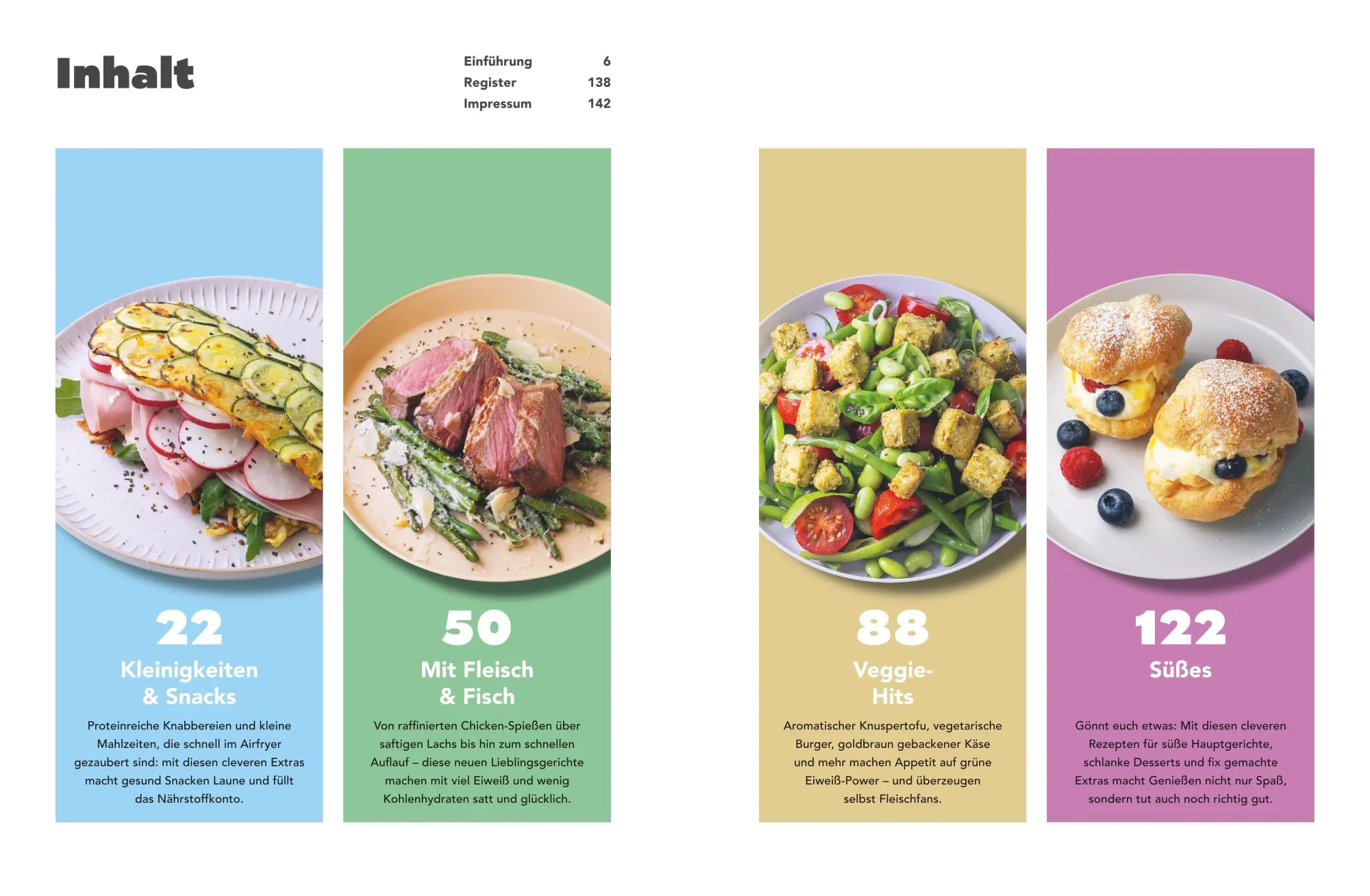 Bild: 9783833899836 | Lieblingsrezepte aus deinem Airfryer - High Protein | Pfannebecker