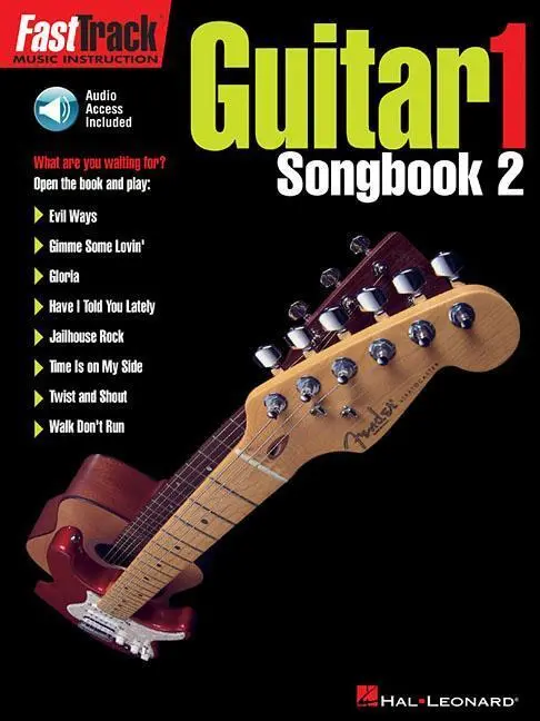 Cover: 9780793599936 | Fasttrack Guitar Songbook 2 - Level 1 Book/Online Audio | Corporation