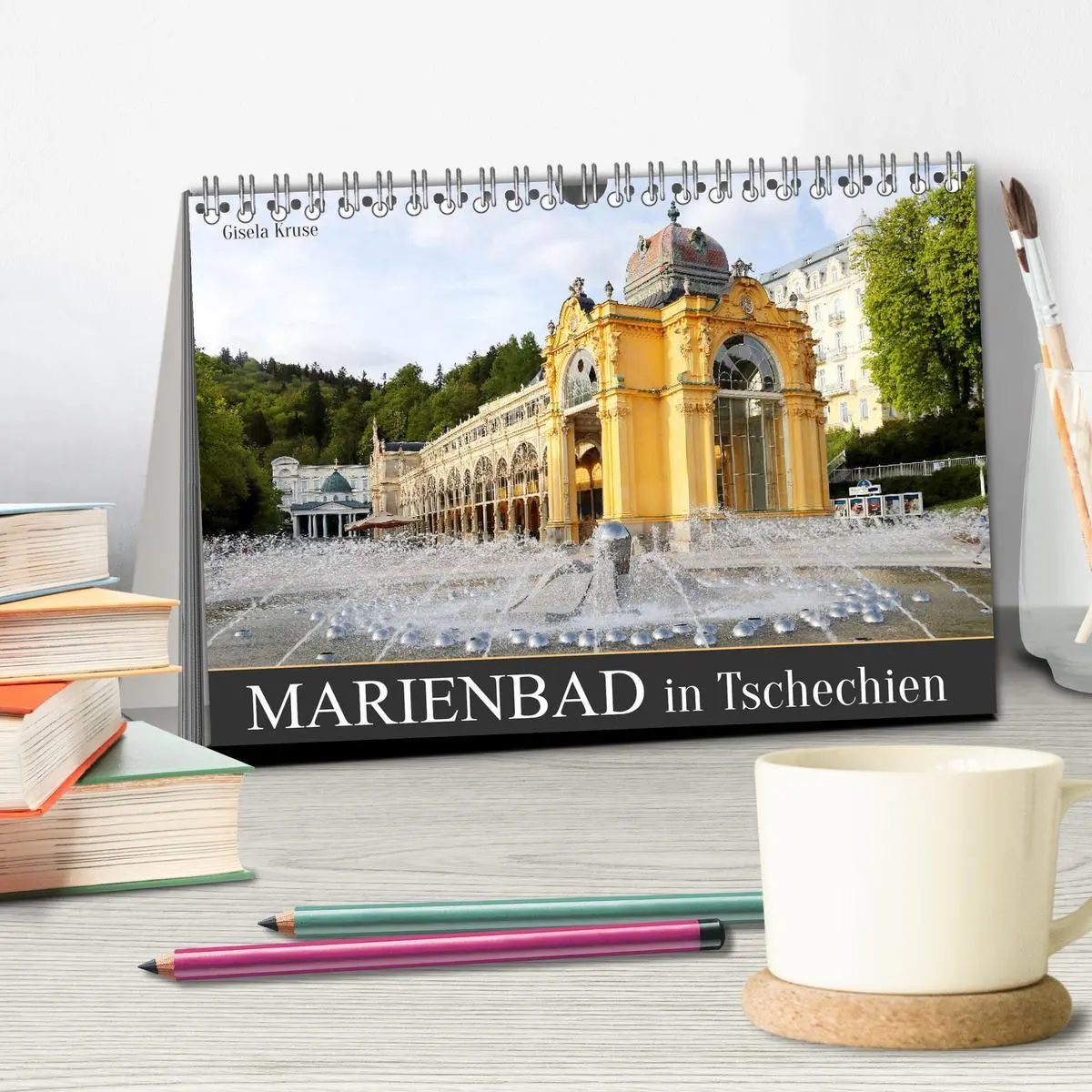 Bild: 9783457519936 | Marienbad in Tschechien (Tischkalender 2026 DIN A5 quer), CALVENDO...