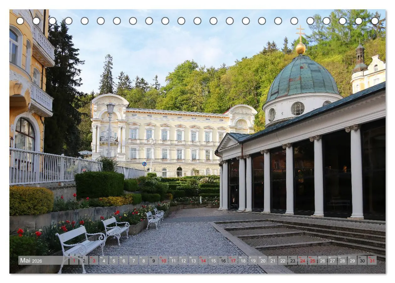 Bild: 9783457519936 | Marienbad in Tschechien (Tischkalender 2026 DIN A5 quer), CALVENDO...