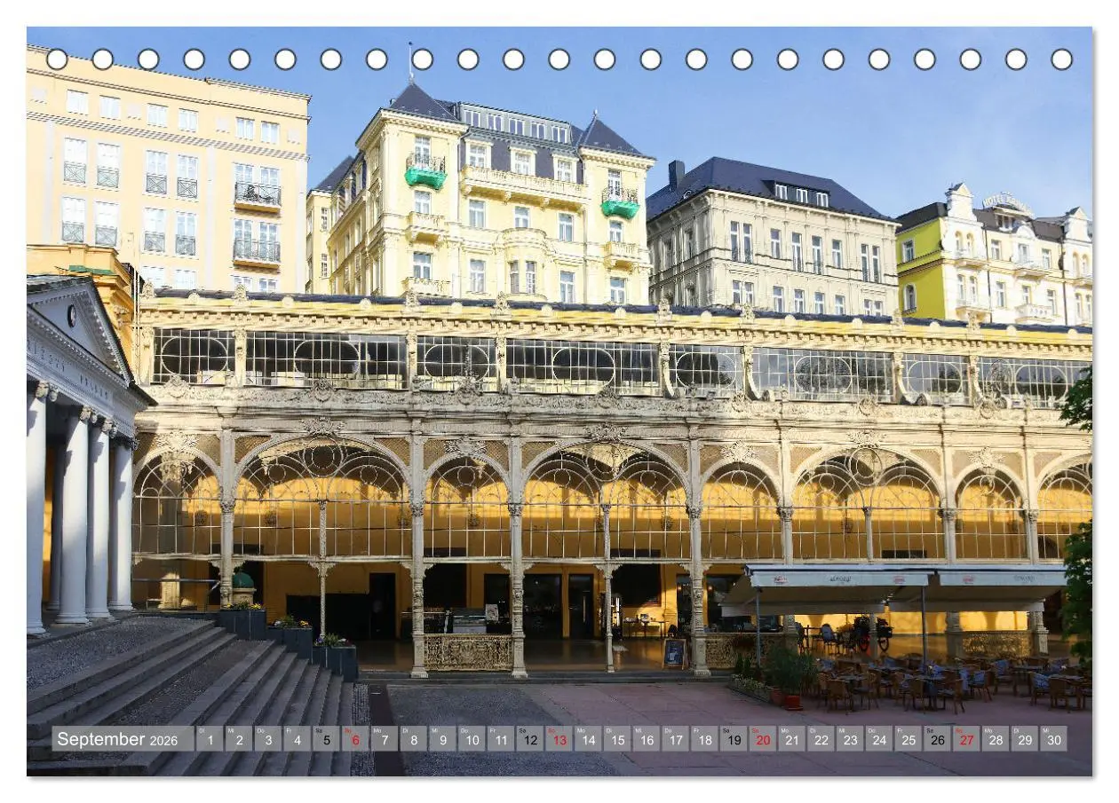 Bild: 9783457519936 | Marienbad in Tschechien (Tischkalender 2026 DIN A5 quer), CALVENDO...