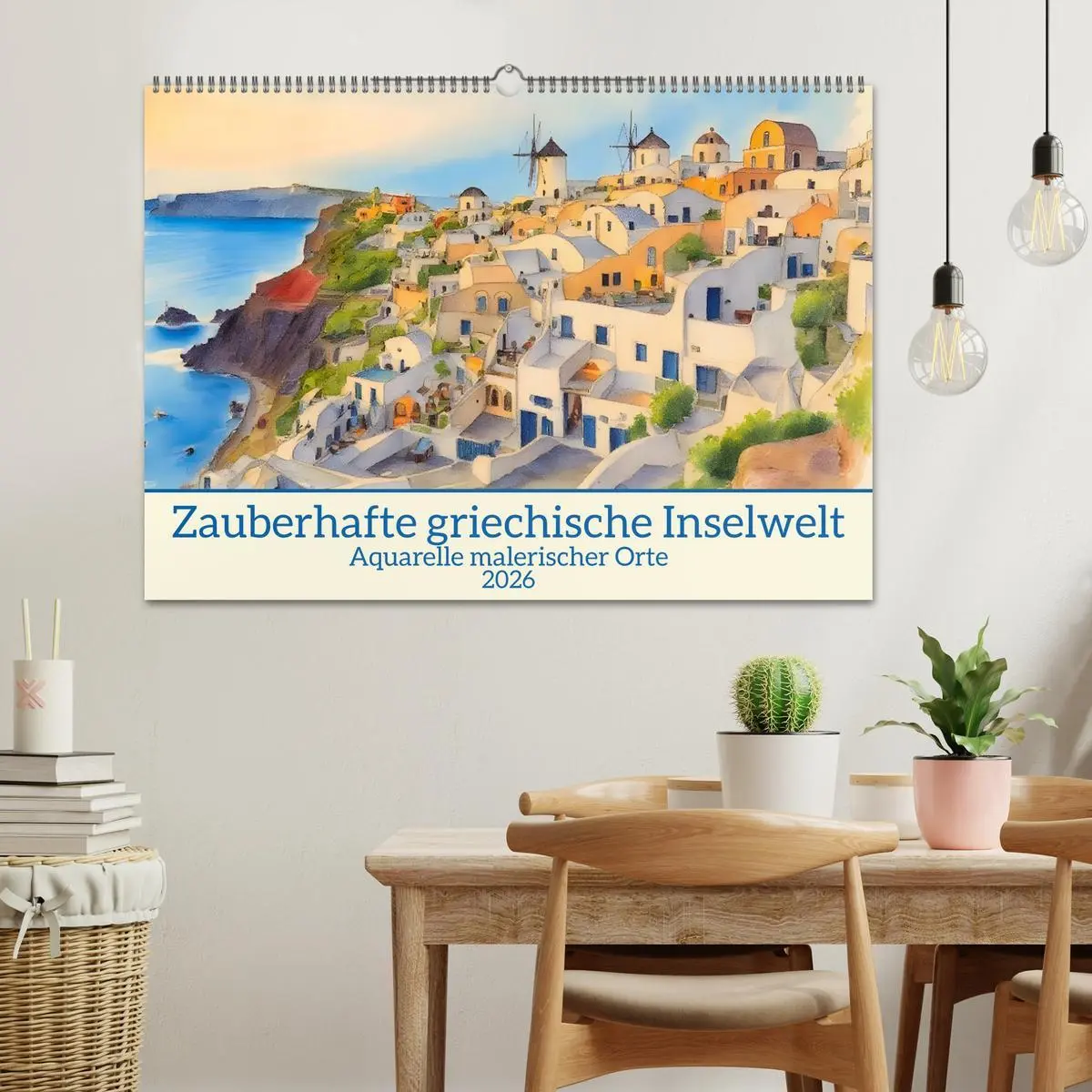 Bild: 9783516609936 | Zauberhafte griechische Inselwelt (Wandkalender 2026 DIN A2 quer),...