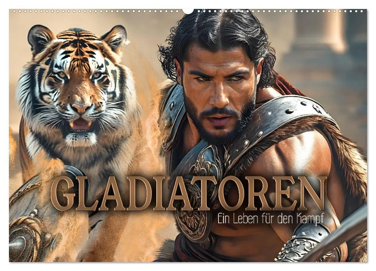 Cover: 9783569009936 | Gladiatoren - ein Leben für den Kampf (Wandkalender 2027 DIN A2...