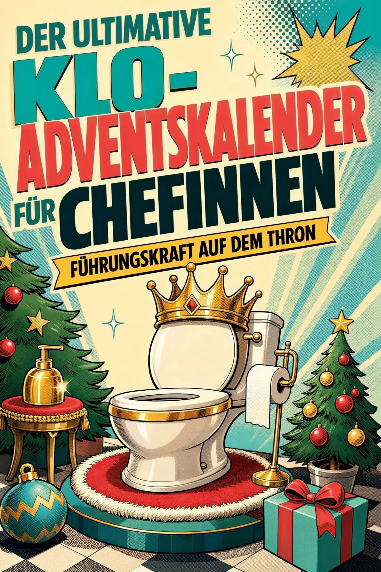 Cover: 9783696109936 | Der ultimative Klo-Adventskalender für Chefinnen | Ella Lehmann | Buch