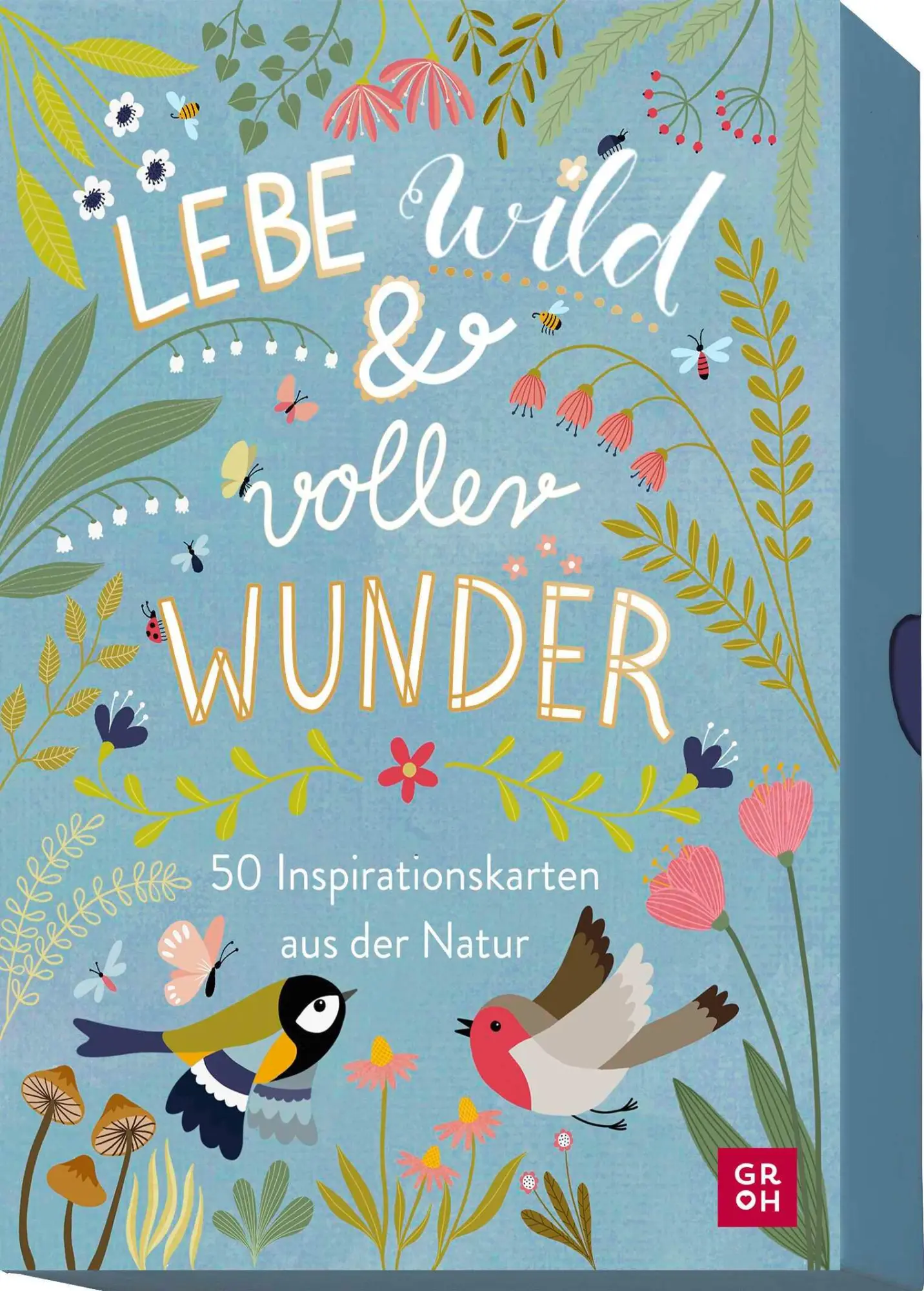 Cover: 4036442010037 | Lebe wild und voller Wunder - 50 Inspirationskarten aus der Natur