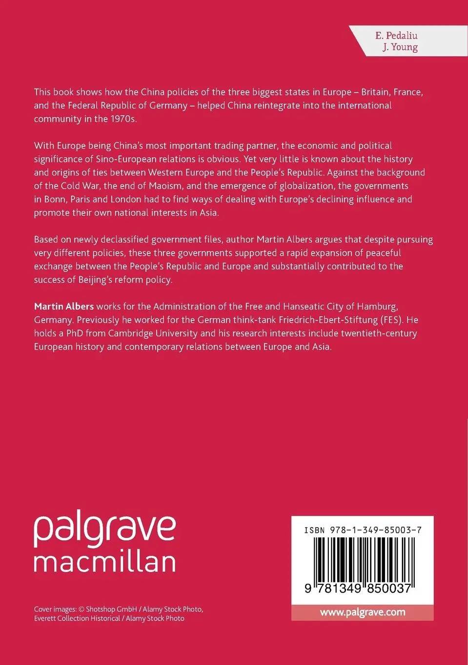 Rückseite: 9781349850037 | Britain, France, West Germany and the People's Republic of China,...