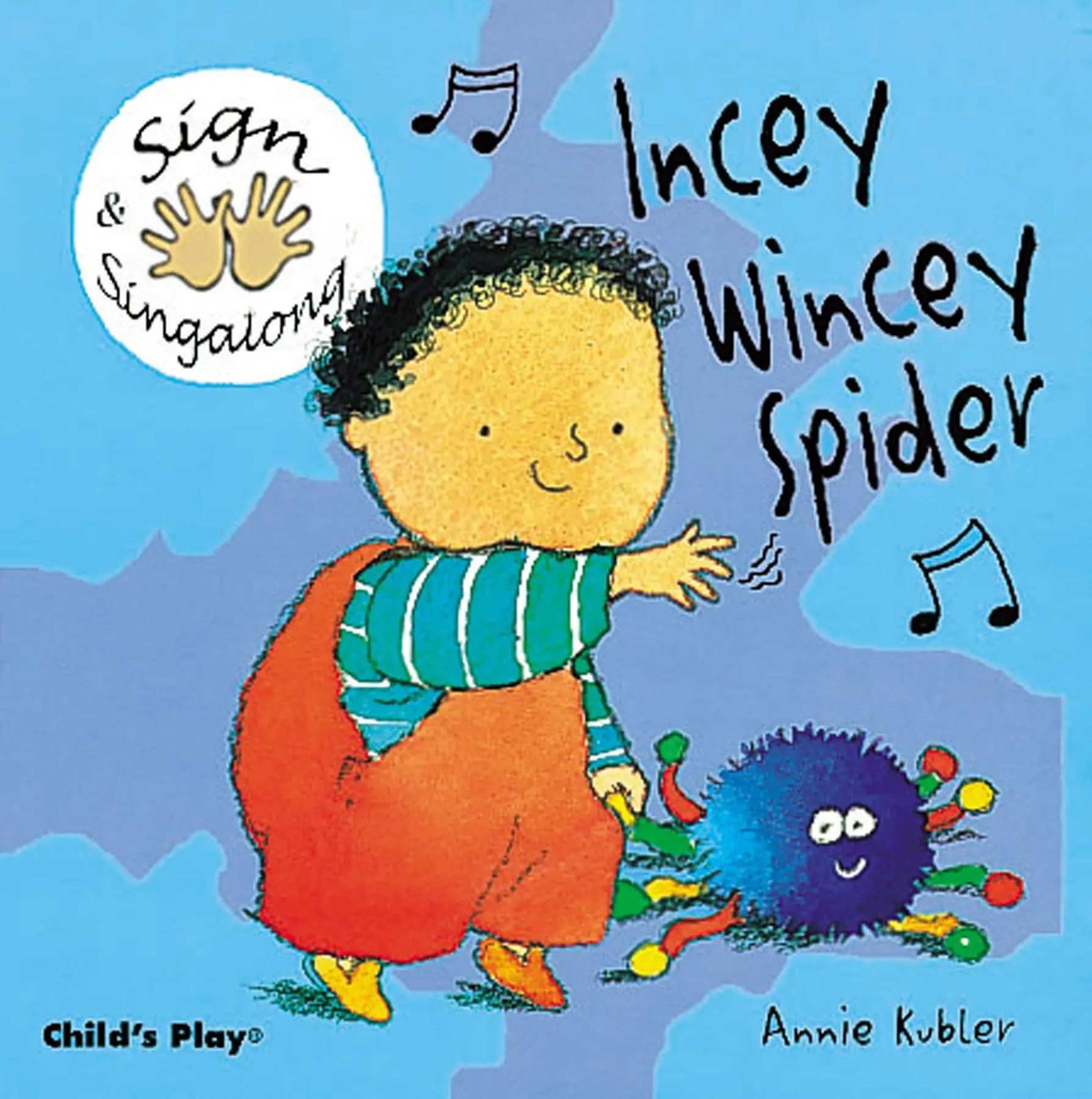 Cover: 9781904550037 | Incey Wincey Spider | BSL (British Sign Language) | Annie Kubler