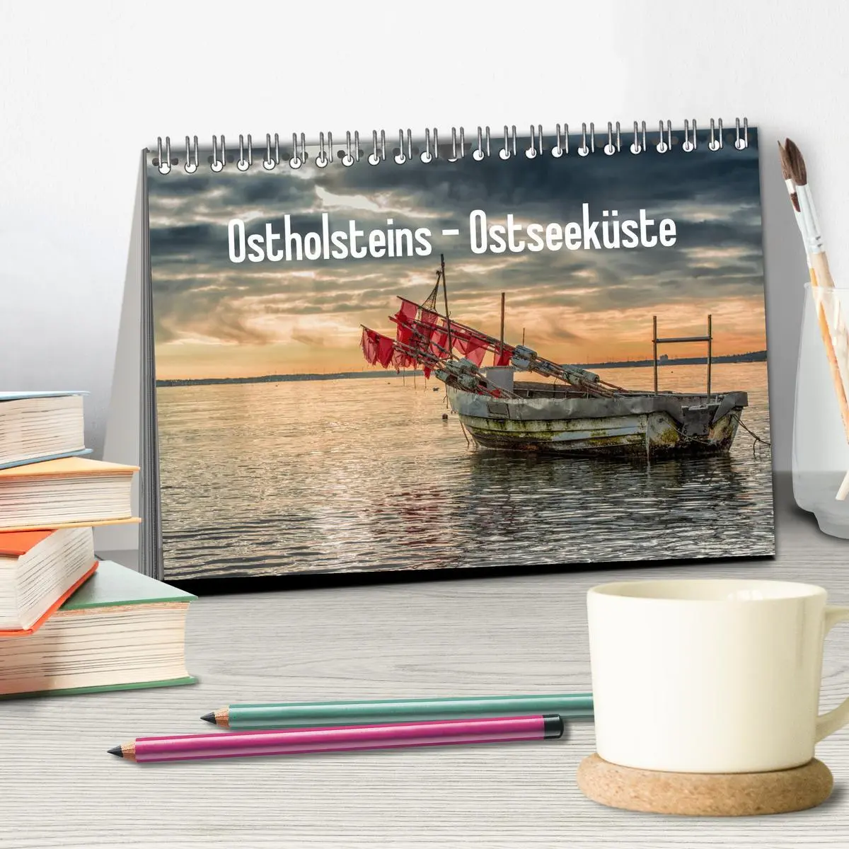 Bild: 9783457870037 | Ostholsteins Ostseeküste (Tischkalender 2026 DIN A5 quer), CALVENDO...