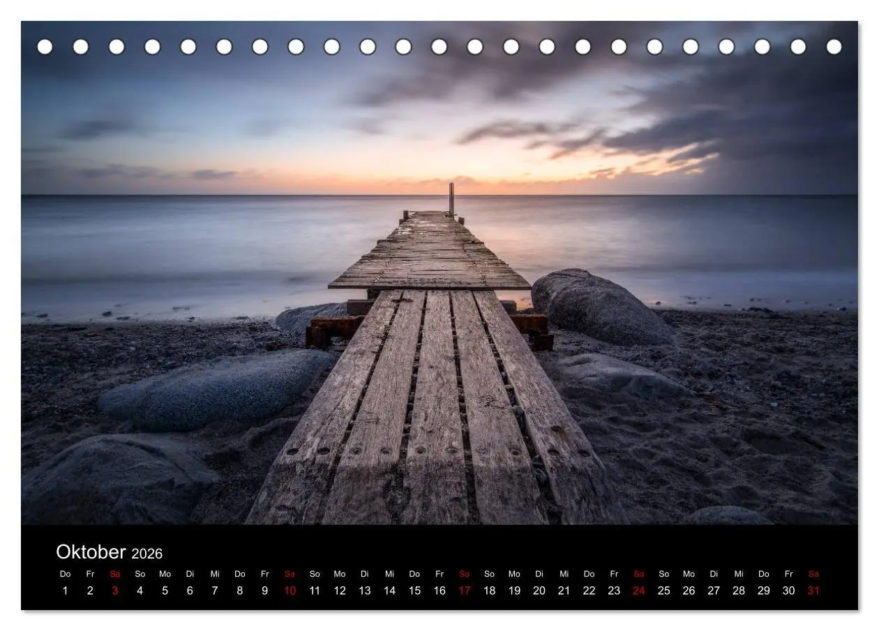 Bild: 9783457870037 | Ostholsteins Ostseeküste (Tischkalender 2026 DIN A5 quer), CALVENDO...