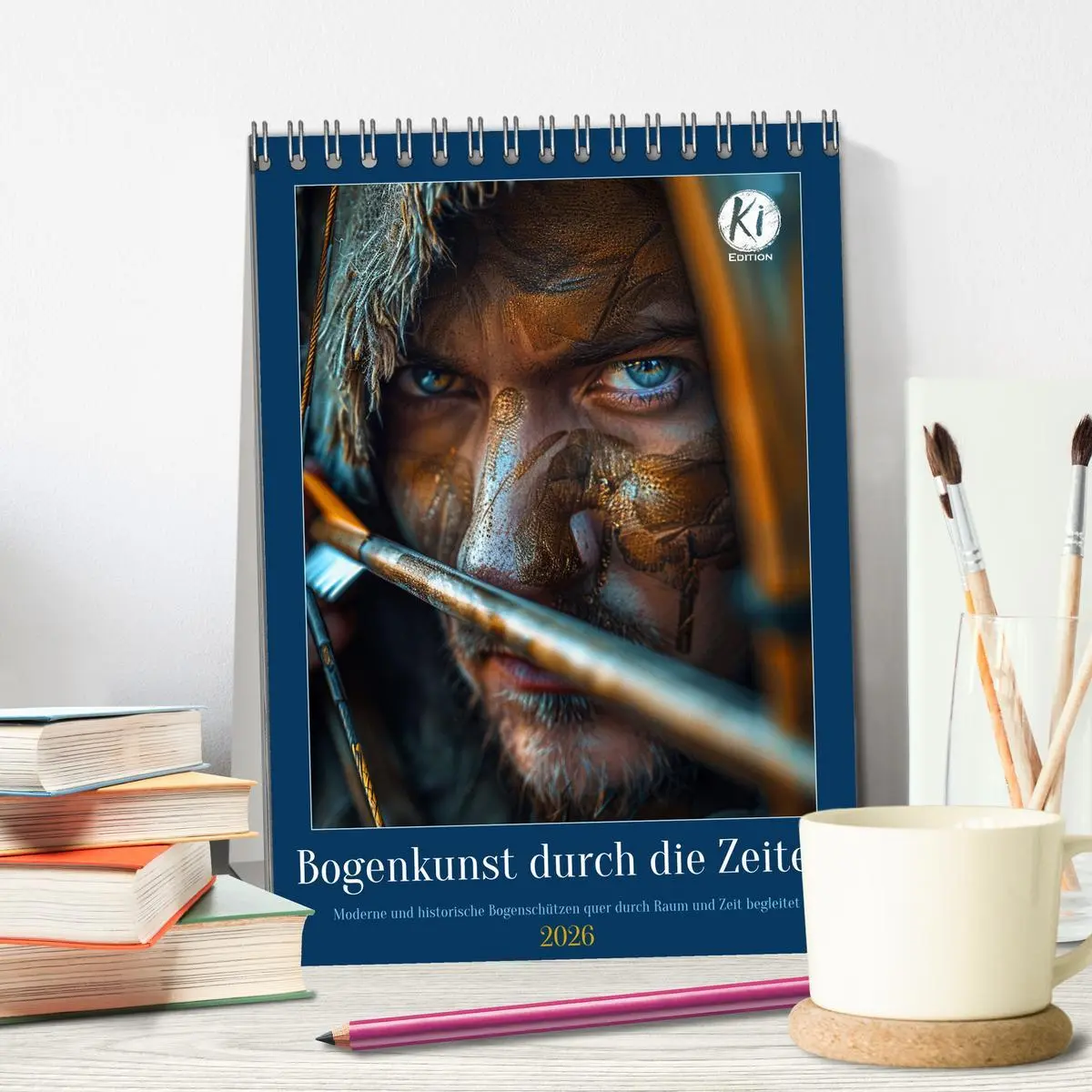 Bild: 9783516270037 | Bogenkunst durch die Zeiten (Tischkalender 2026 DIN A5 hoch),...