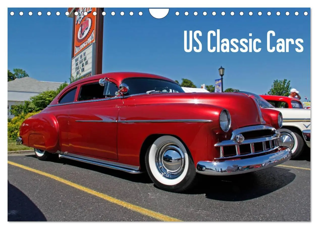 Cover: 9783516580037 | US Classic Cars (Wall Calendar 2026 DIN A4 landscape), CALVENDO 12...