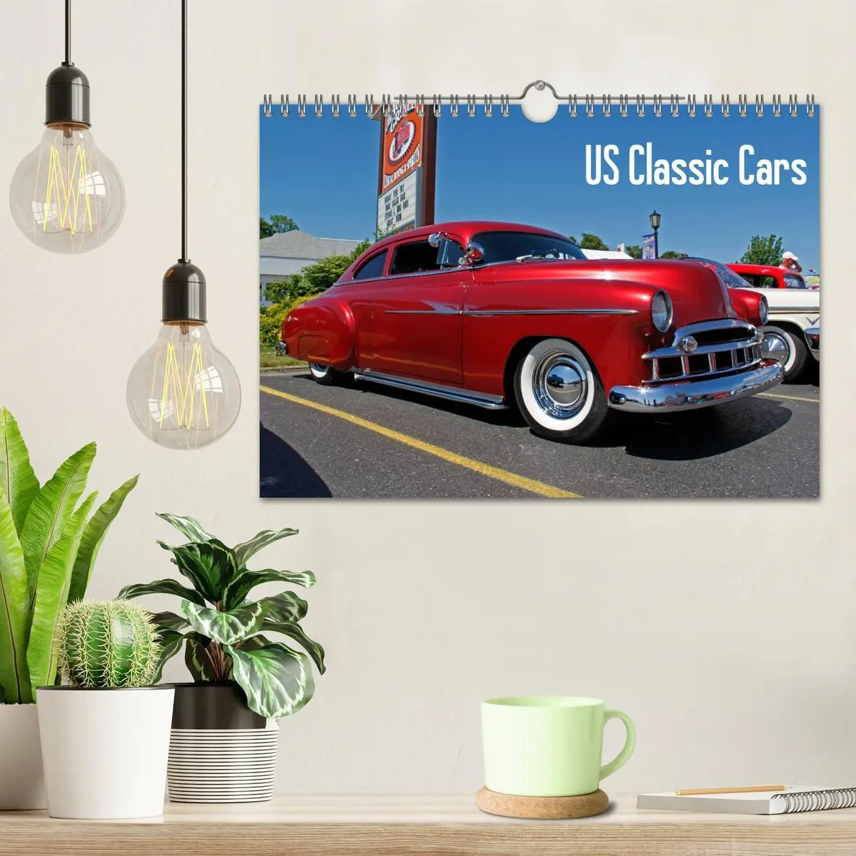 Bild: 9783516580037 | US Classic Cars (Wall Calendar 2026 DIN A4 landscape), CALVENDO 12...