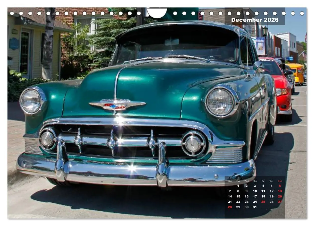 Bild: 9783516580037 | US Classic Cars (Wall Calendar 2026 DIN A4 landscape), CALVENDO 12...