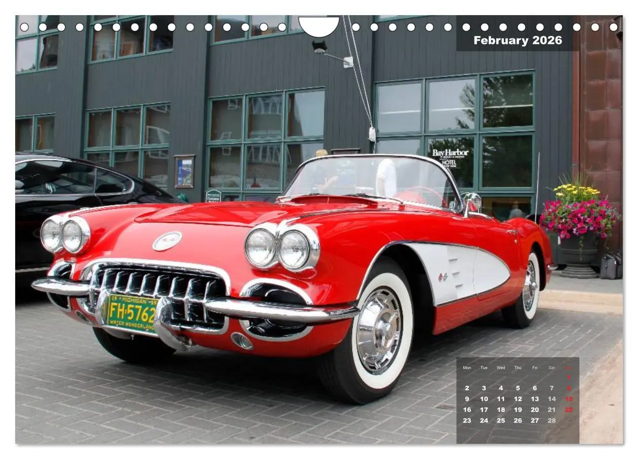 Bild: 9783516580037 | US Classic Cars (Wall Calendar 2026 DIN A4 landscape), CALVENDO 12...